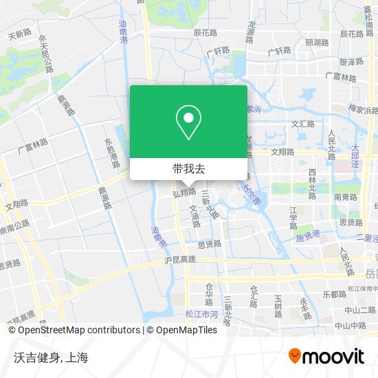 沃吉健身地图