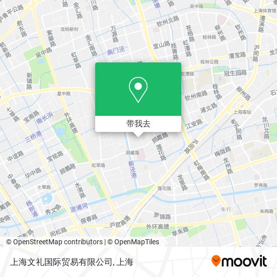 上海文礼国际贸易有限公司地图