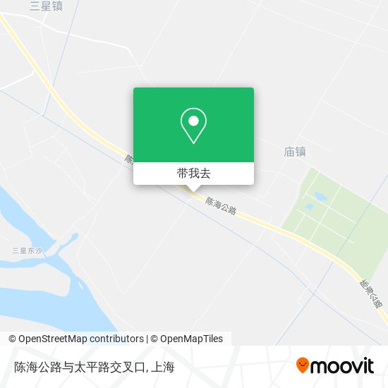 陈海公路与太平路交叉口地图