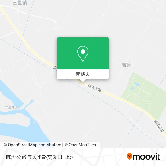 陈海公路与太平路交叉口地图