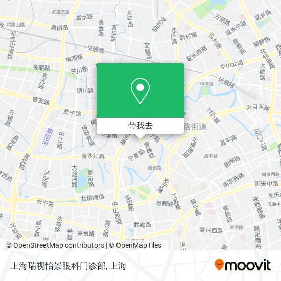 上海瑞视怡景眼科门诊部地图