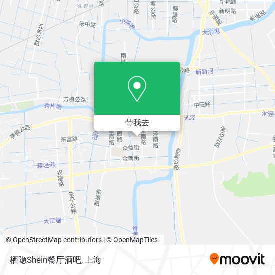 栖隐Shein餐厅酒吧地图
