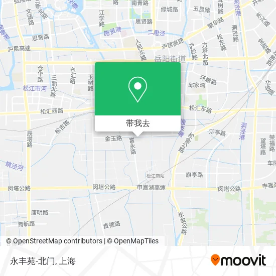 永丰苑-北门地图