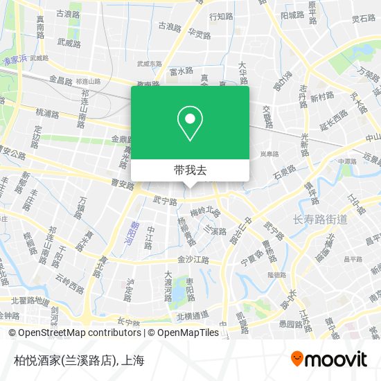 柏悦酒家(兰溪路店)地图