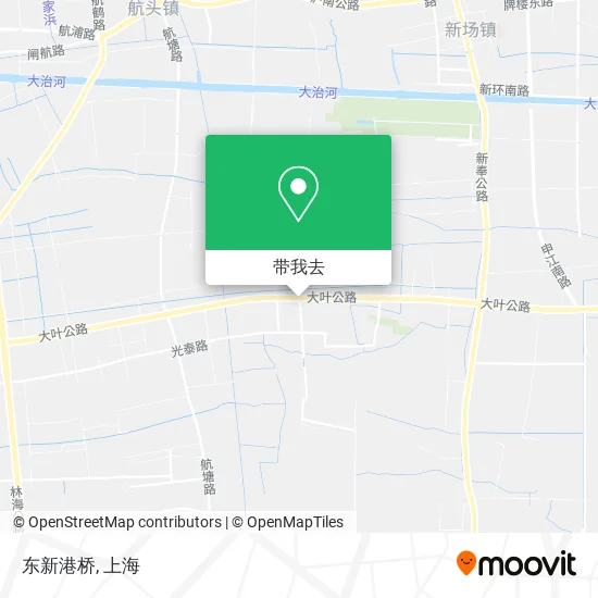 东新港桥地图