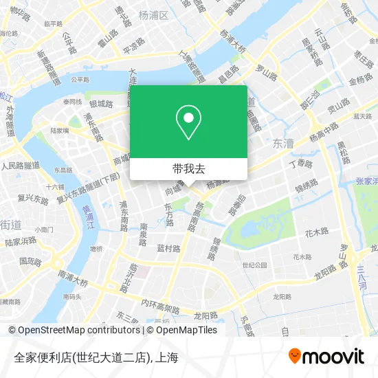 全家便利店(世纪大道二店)地图