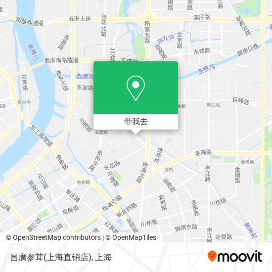 昌廣参茸(上海直销店)地图
