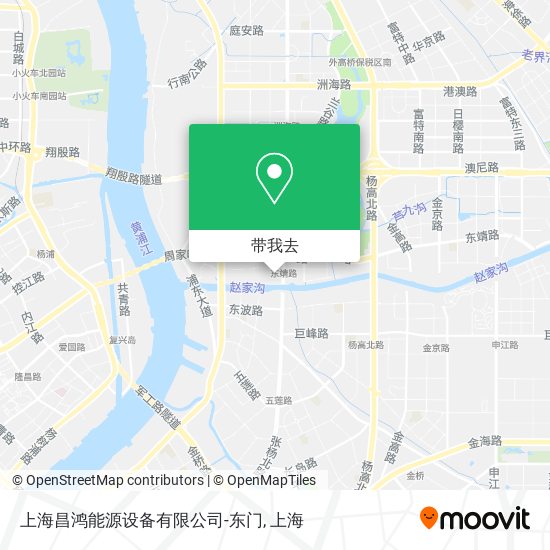 上海昌鸿能源设备有限公司-东门地图