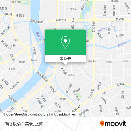 蜀香以偷乐美食地图