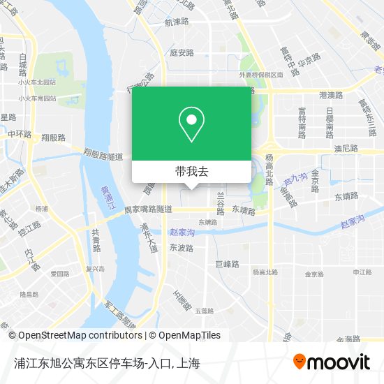 浦江东旭公寓东区停车场-入口地图