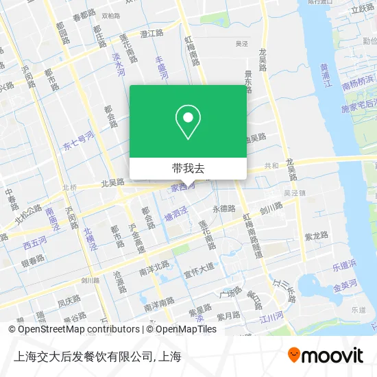 上海交大后发餐饮有限公司地图