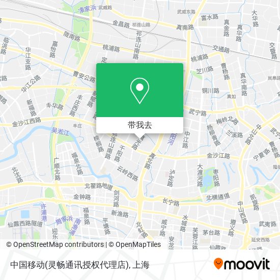 中国移动(灵畅通讯授权代理店)地图