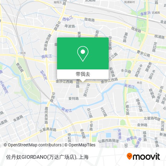 佐丹奴GIORDANO(万达广场店)地图
