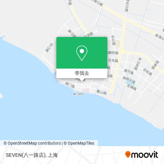 SEVEN(八一路店)地图