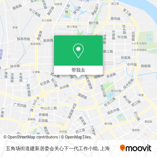 五角场街道建新居委会关心下一代工作小组地图