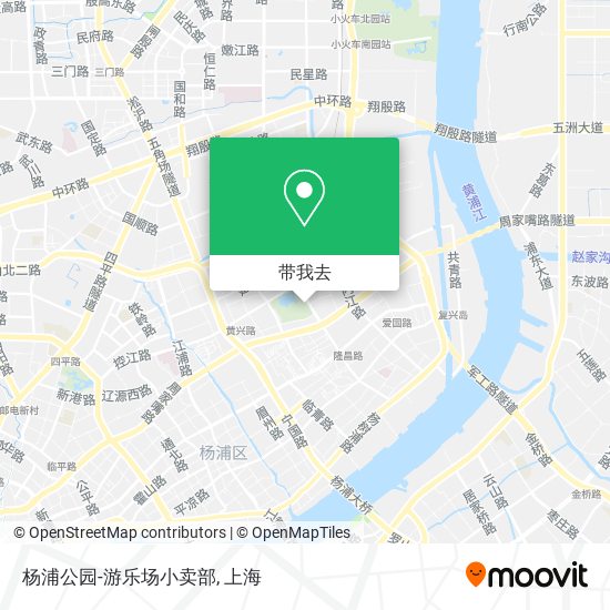 杨浦公园-游乐场小卖部地图