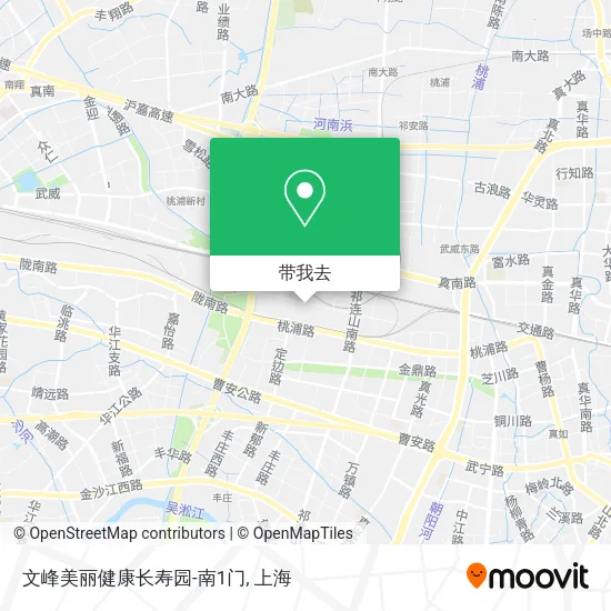 文峰美丽健康长寿园-南1门地图