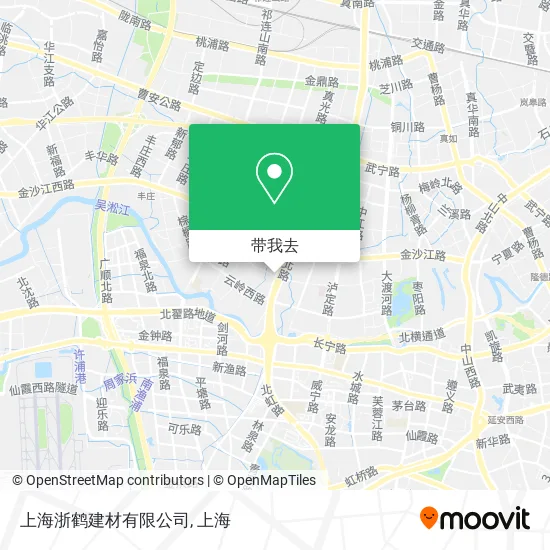 上海浙鹤建材有限公司地图