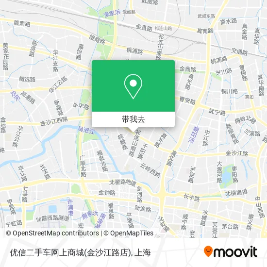 优信二手车网上商城(金沙江路店)地图