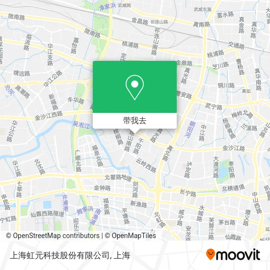 上海虹元科技股份有限公司地图