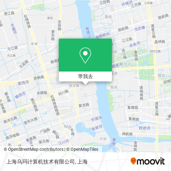 上海乌玛计算机技术有限公司地图