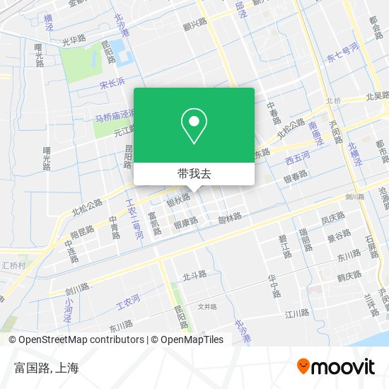 富国路地图