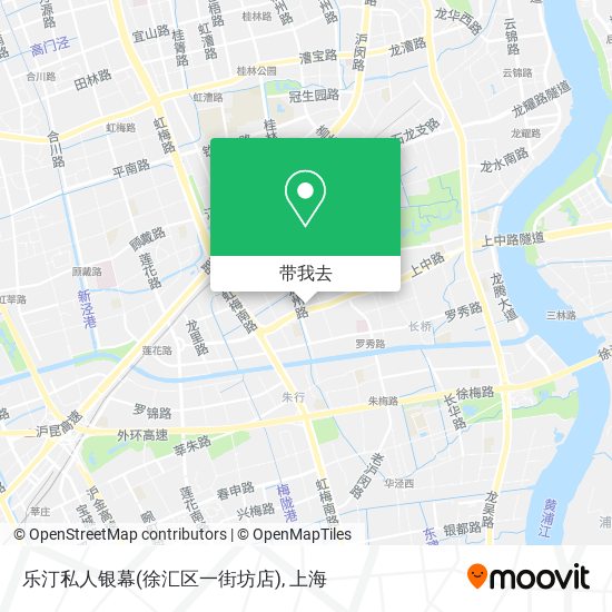 乐汀私人银幕(徐汇区一街坊店)地图