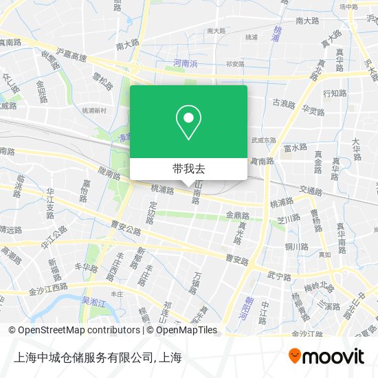 上海中城仓储服务有限公司地图