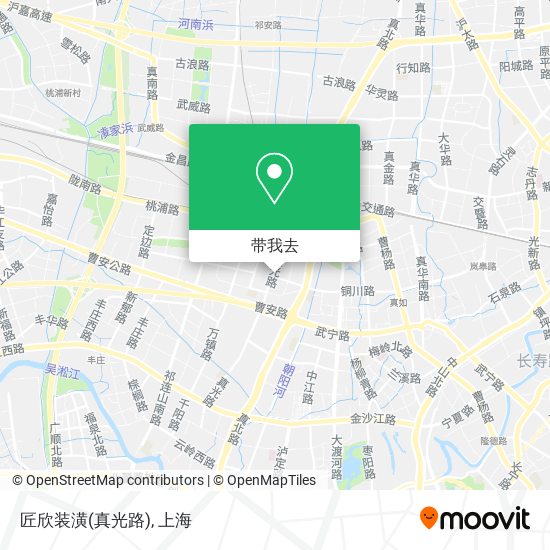 匠欣装潢(真光路)地图