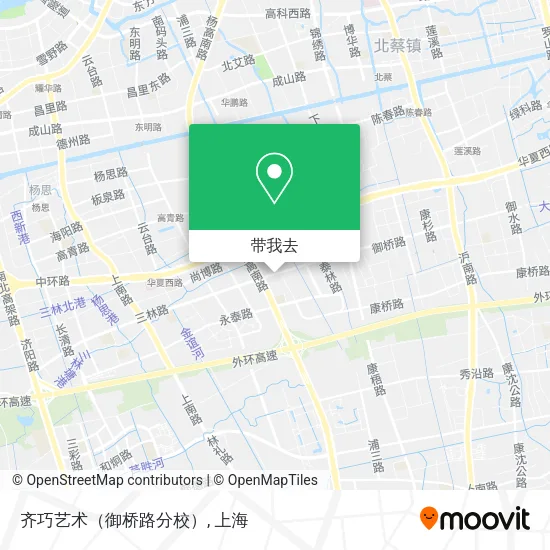 齐巧艺术（御桥路分校）地图