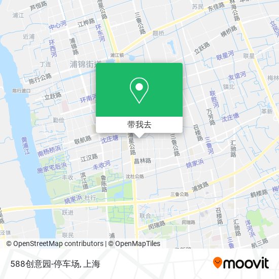 588创意园-停车场地图