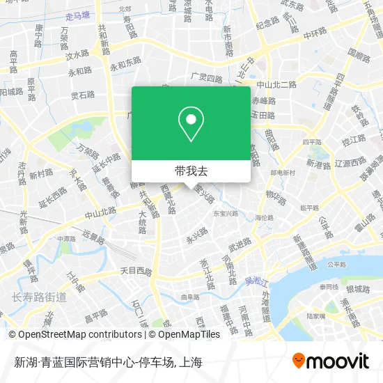新湖·青蓝国际营销中心-停车场地图