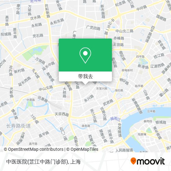 中医医院(芷江中路门诊部)地图