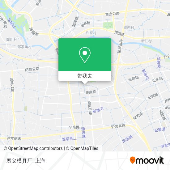 展义模具厂地图