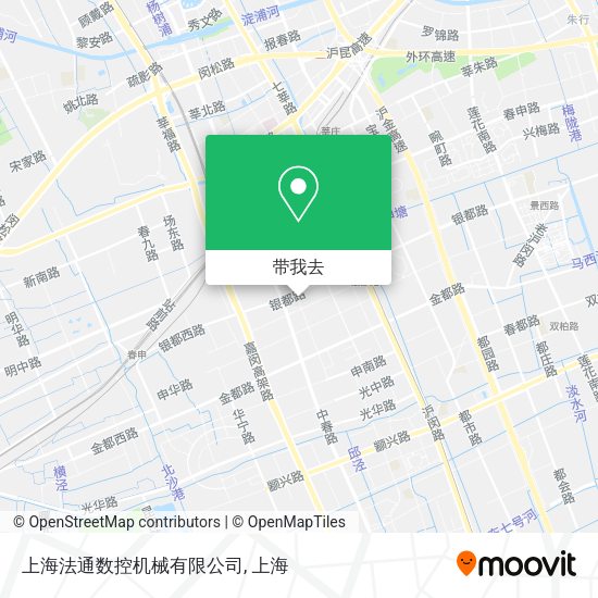 上海法通数控机械有限公司地图