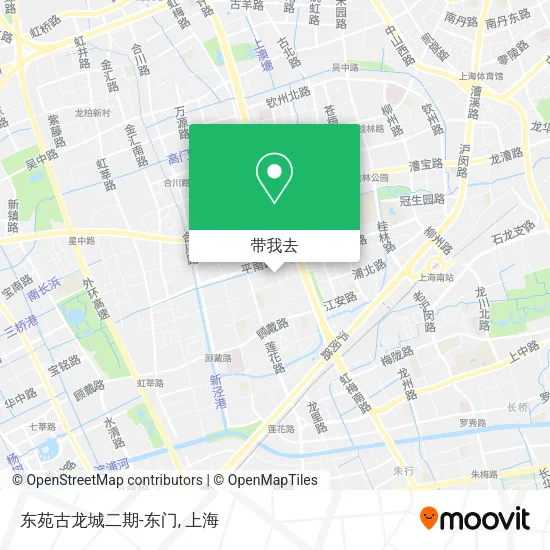东苑古龙城二期-东门地图