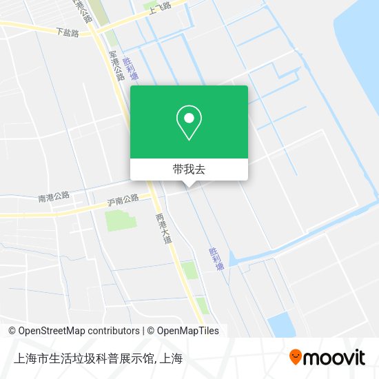 上海市生活垃圾科普展示馆地图