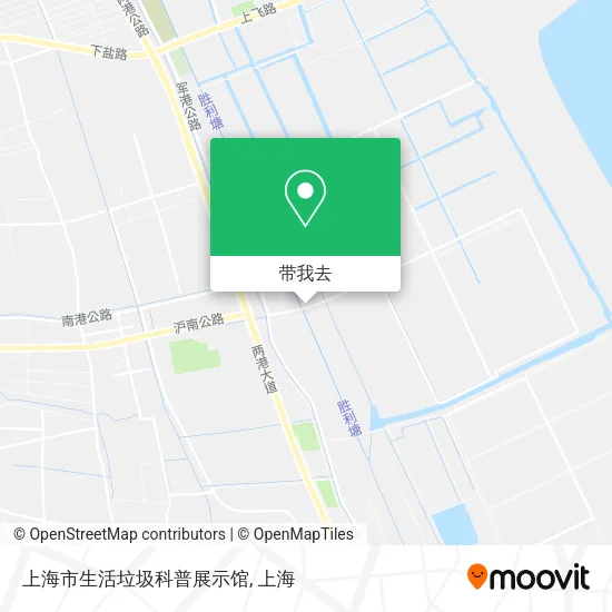 上海市生活垃圾科普展示馆地图