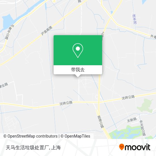 天马生活垃圾处置厂地图