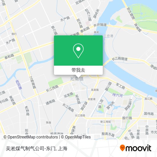 吴淞煤气制气公司-东门地图