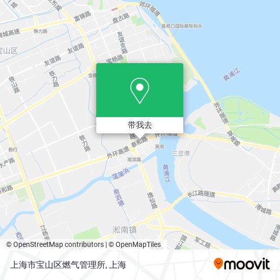 上海市宝山区燃气管理所地图