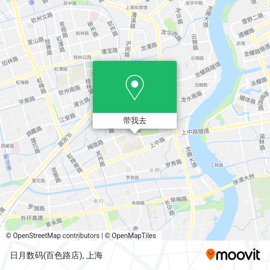 日月数码(百色路店)地图
