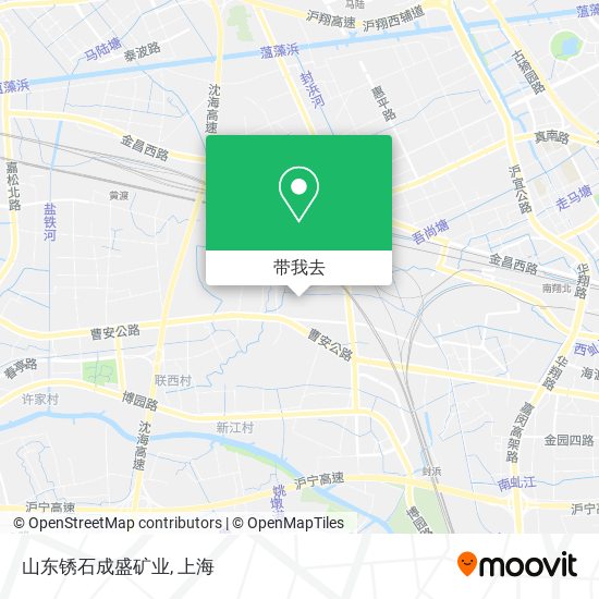 山东锈石成盛矿业地图