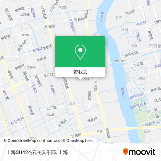 上海SH424拓展俱乐部地图