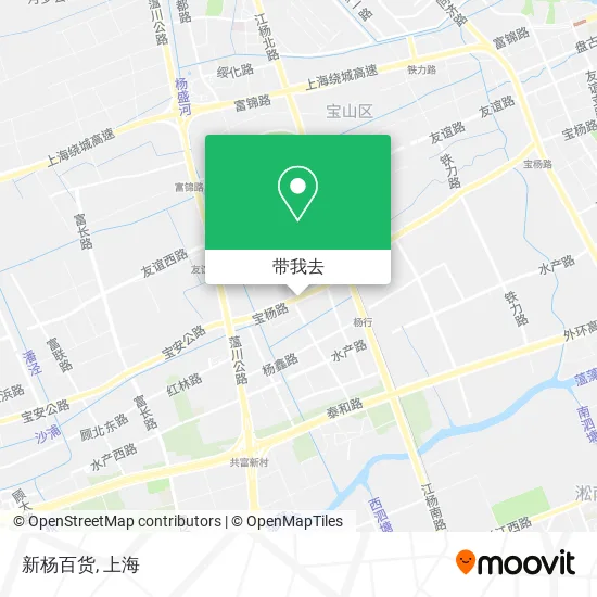 新杨百货地图