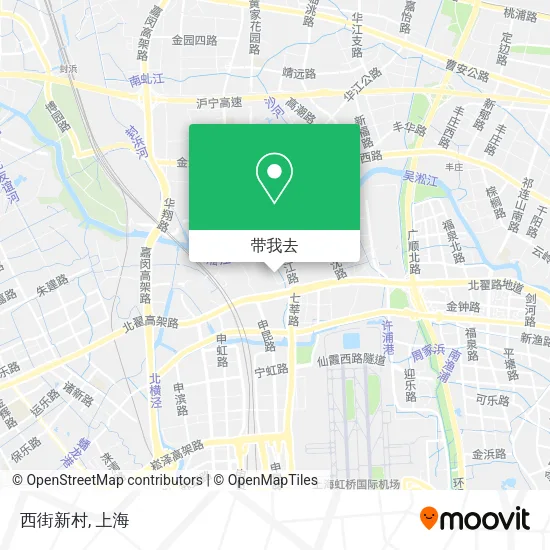 西街新村地图