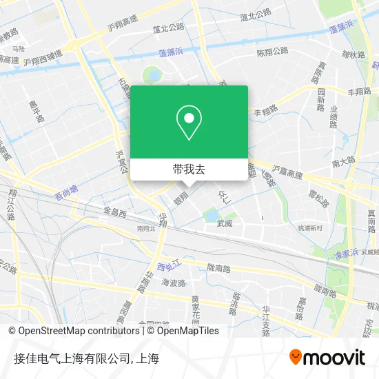 接佳电气上海有限公司地图