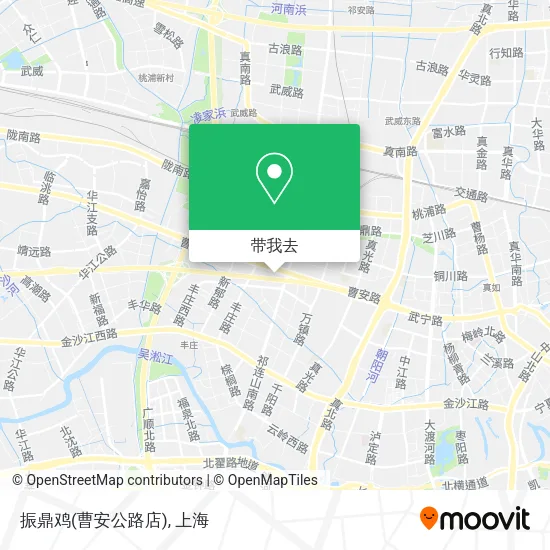 振鼎鸡(曹安公路店)地图