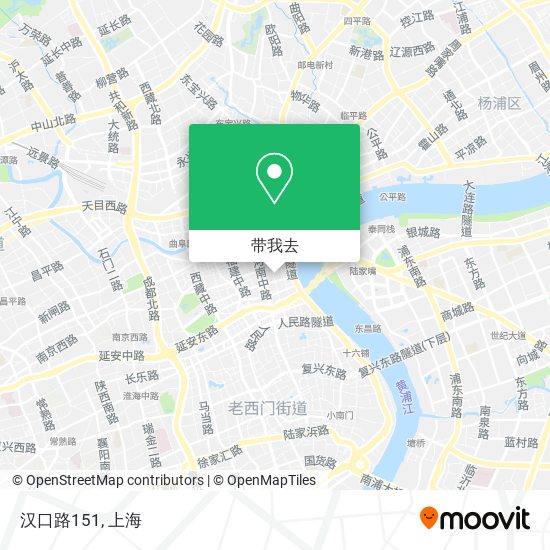 汉口路151地图