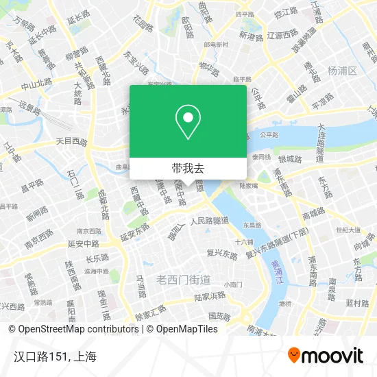 汉口路151地图